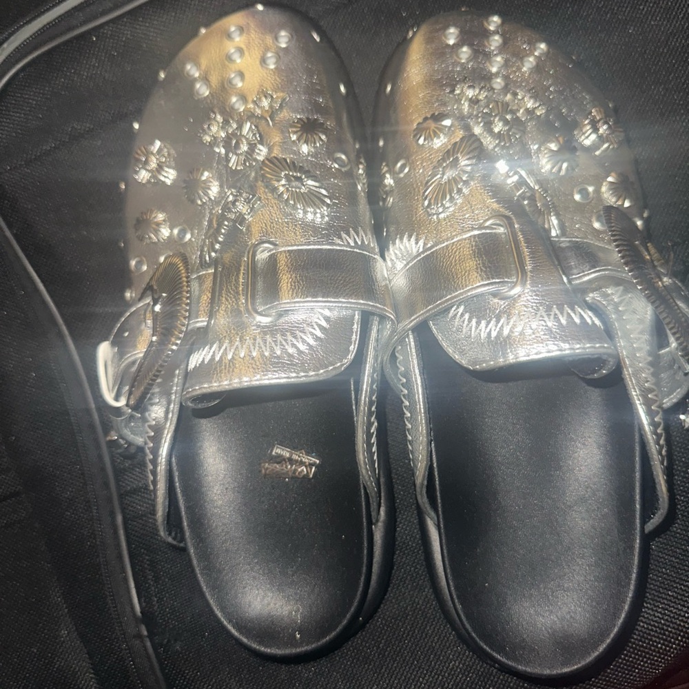 Silver shoes women size